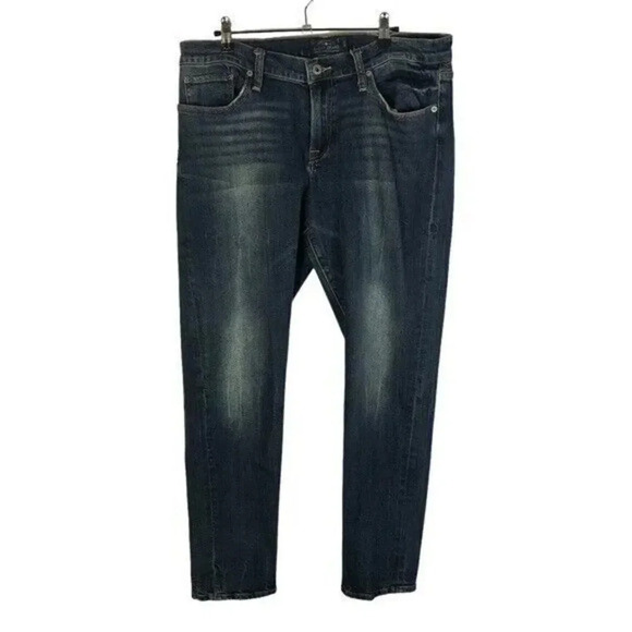 Lucky Brand Sienna Cigarette Dark Wash Skinny Jeans 12 - Picture 1 of 3